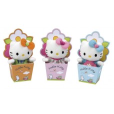 Мягкая игрушка Hello Kitty в цветочном горшке 021873 Мягкая игрушка Hello Kitty в цветочном горшке 021873